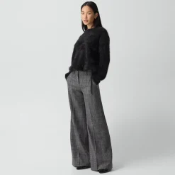 Wide-Leg Pant in Malfile Wool