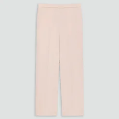 Wide-Leg Pull-On Pant in Admiral Crepe
