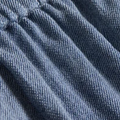 Wide-Leg Pull-On Short in Fluid Linen