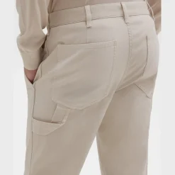 Zaine Carpenter Pant in Stretch Cotton Canvas