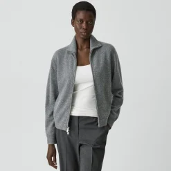 Zip Jacket in Cashmere