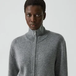 Zip Jacket in Cashmere