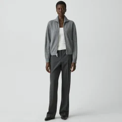 Zip Jacket in Cashmere