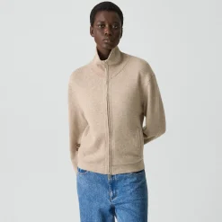 Zip Jacket in Cashmere