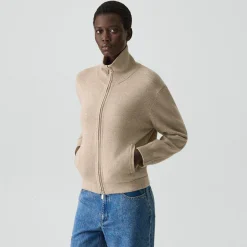 Zip Jacket in Cashmere