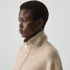 Zip Jacket in Cashmere