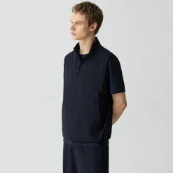 Zip Vest in Motion Wool