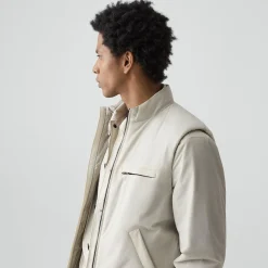 Zip-Up Vest in Motion Nylon
